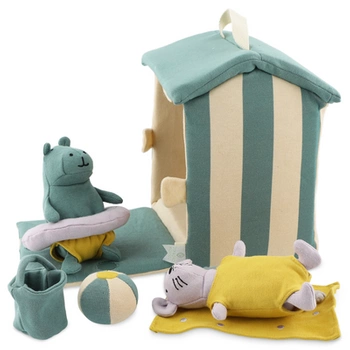 Zwierzęta Scenka Plaża (rozmiar XL)