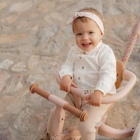 Little Dutch Rowerek trójkołowy 4w1 z rączką Fairy Floral