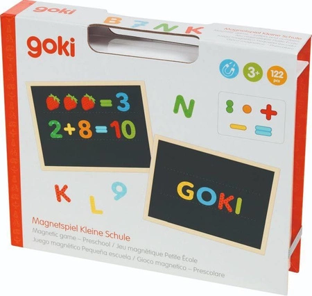 Książka magnetyczna Mała Szkoła 58420-Goki