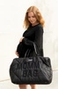 Childhome Torba Mommy Bag Pikowana Czarna