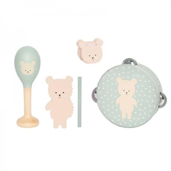 Drewniane instrumenty muzyczne miś, Jabadabado