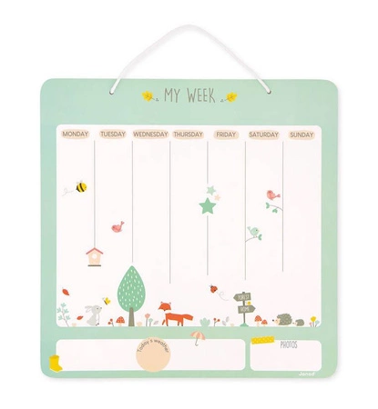 Planer tygodniowy magnetyczny 3+, Janod