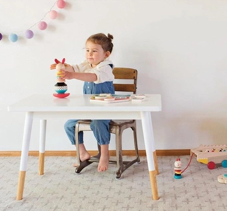 Petit Collage Piramida Drewniana Królik