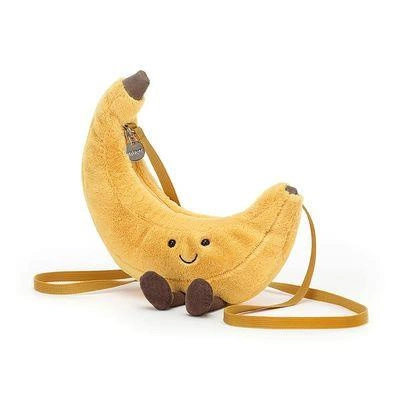 JellyCat - Torebka na Ramię Wesoły Banan 22 cm