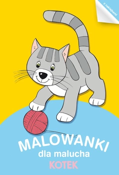 Kotek malowanki dla malucha