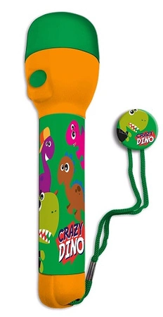 Latarka duża Crazy Dino KL10785
