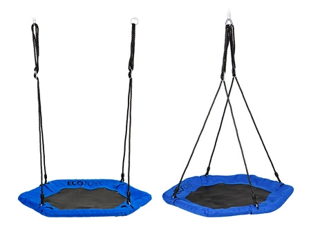 Huśtawka ogrodowa bocianie gniazdo sześciokątna