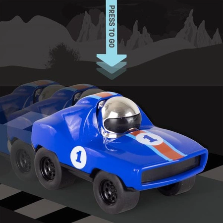 Tiger Tribe Autko wyścigowe Niebieskie