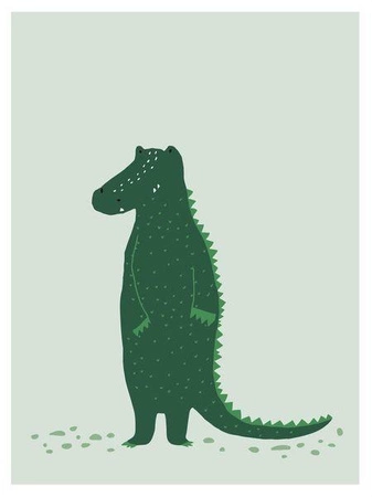 Pan Krokodyl Plakat - Trixie