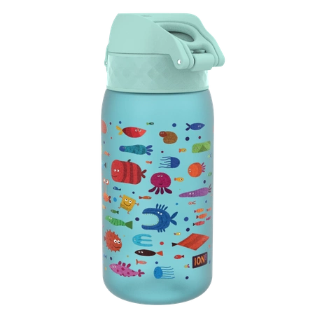 ION8® - Bidon do szkoły dla dzieci, FISH, 400ml, efekt oszronienia