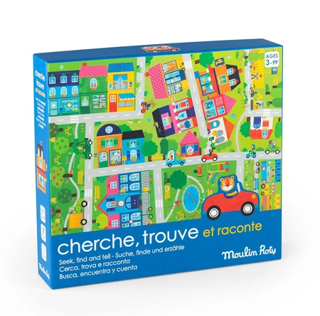 Gra "Szukaj, znajdź i opowiedz" LES POPIPOP 661318