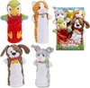 Pacynki na rękę Wesołe Zwierzaki 19084- Melissa & Doug, teatrzyk dla dzieci