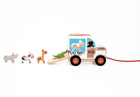 Scratch, Samochód sorter do ciągnięcia Safari