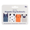 Magnetyczne zakładki do książki, Psy, Rex London
