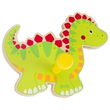 Drewniany wieszak dla dziecka - Smok