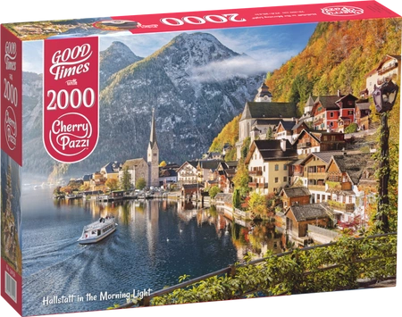 Puzzle 2000 CherryPazzi Hallstatt in the Morning Light 50156
