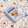 Superman Playing Cards in a Tin / Superman karty do gry w ozdobnej puszce