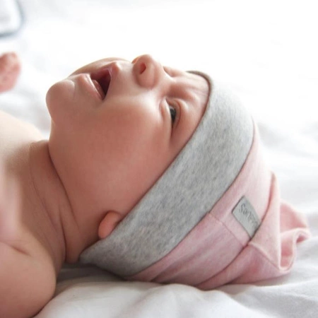 Juddlies Organic Raglan Czapka Pink XS 2 szt.