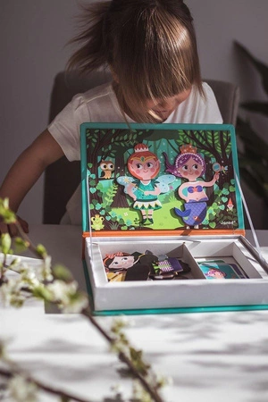 Magnetyczna układanka Świat baśni Magnetibook 3-8 lat, Janod