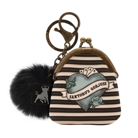 Portmonetka, Breloczek - Gorjuss Pirates - Black Pearl