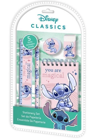 Zestaw piśmienniczy Stitch 5 elelmentów ST00011