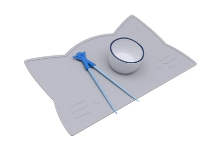 Silikonowa podkładka Kotek We Might Be Tiny - Grey