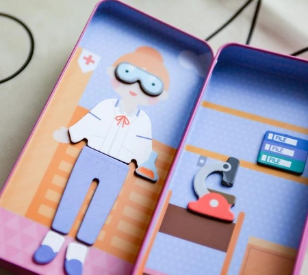 mierEdu Układanka magnetyczna - Lekarz ME087