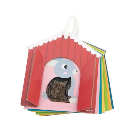 Karty sensoryczne Farma 7 elementów 12 m+, Janod