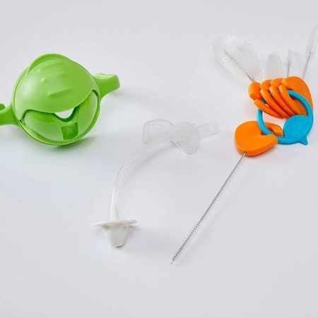 Komplet 5 szczoteczek do czyszczenia bidonów i słomek, b.box