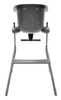 Beaba Krzesełko do karmienia Up&Down rosnące 6 msc. - 8 lat Dark grey