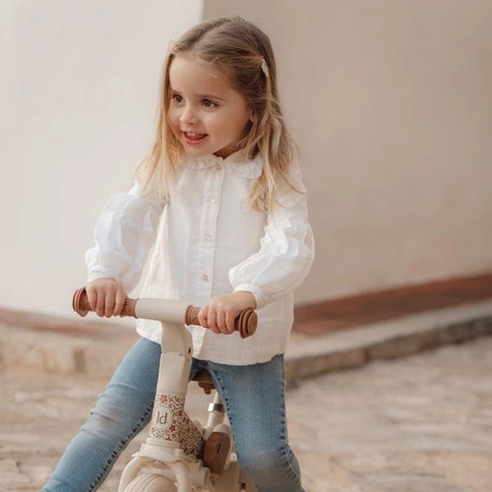 Little Dutch Rowerek trójkołowy 4w1 z rączką Sunny Flower