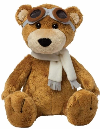 Maskotka miś Pilot Aviator Bear, 155320-Manhattan Toy, zabawki pluszowe
