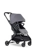MINI by Easywalker Buggy TURN Kompaktowy wózek spacerowy z obrotowym siedziskiem 360° Soho Grey (z osłoną przeciwdeszczową w zestawie)