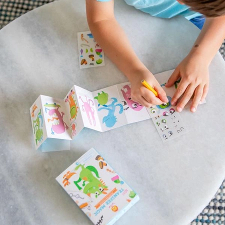 Tiger Tribe Zestaw z Folią Transferową - Wesołe Potworki