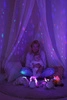 Cloud b® Twilight Buddies™ Bunny - Lampka nocna z projekcją świetlną - Króliczek