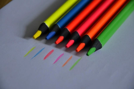 Kredki ołówkowe Jumbo Apli Kids - Fluo