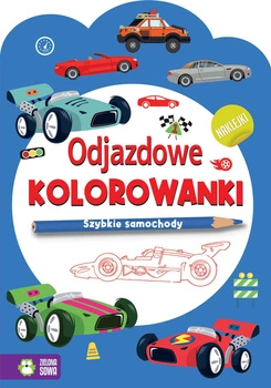 Szybkie samochody. Odjazdowe kolorowanki