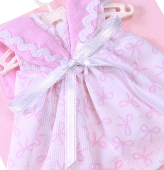 Biała sukienka dla lalki Asi 3113920