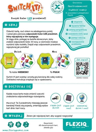 Switch It - gra karciana | FLEXIQ