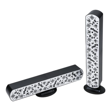 Minecraft zestaw 2 lampek wielokolorowych z pilotem