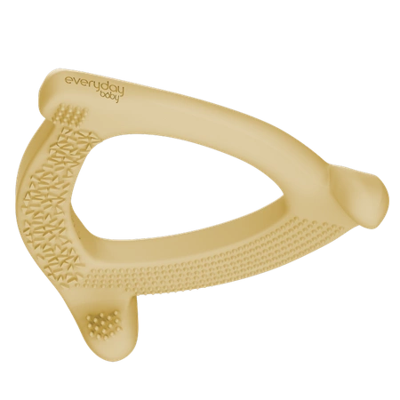 Gryzak silikonowy, waniliowy, Everyday Baby