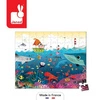 Puzzle w walizce Podwodny świat 100 elementów 6+ Made in France, Janod