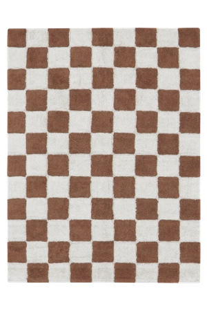 Dywan bawełniany Kitchen Tiles Toffee 120x160 cm Lorena Canals