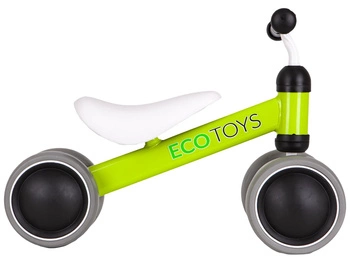 Rowerek biegowy mini rower Practise Green Ecotoys