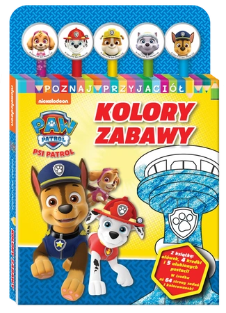 Kolory zabawy. Psi Patrol Poznaj przyjaciół