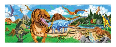 Puzzle podłogowe XL Świat Dinozaurów 48 el. Melissa and Doug 10442