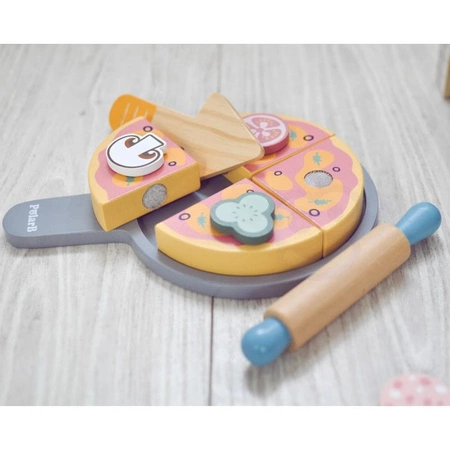 VIGA PolarB Drewniany Zestaw do Robienia Pizzy Piec Akcesoria