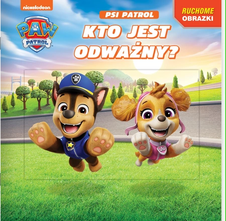 Kto jest odważny? Psi Patrol. Ruchome obrazki