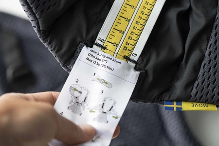 BABYBJORN MOVE 3D Mesh - nosidełko, Antracyt