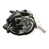 THE WITCHER (WOLF SWALLOW STAR) PVC KEYCHAIN